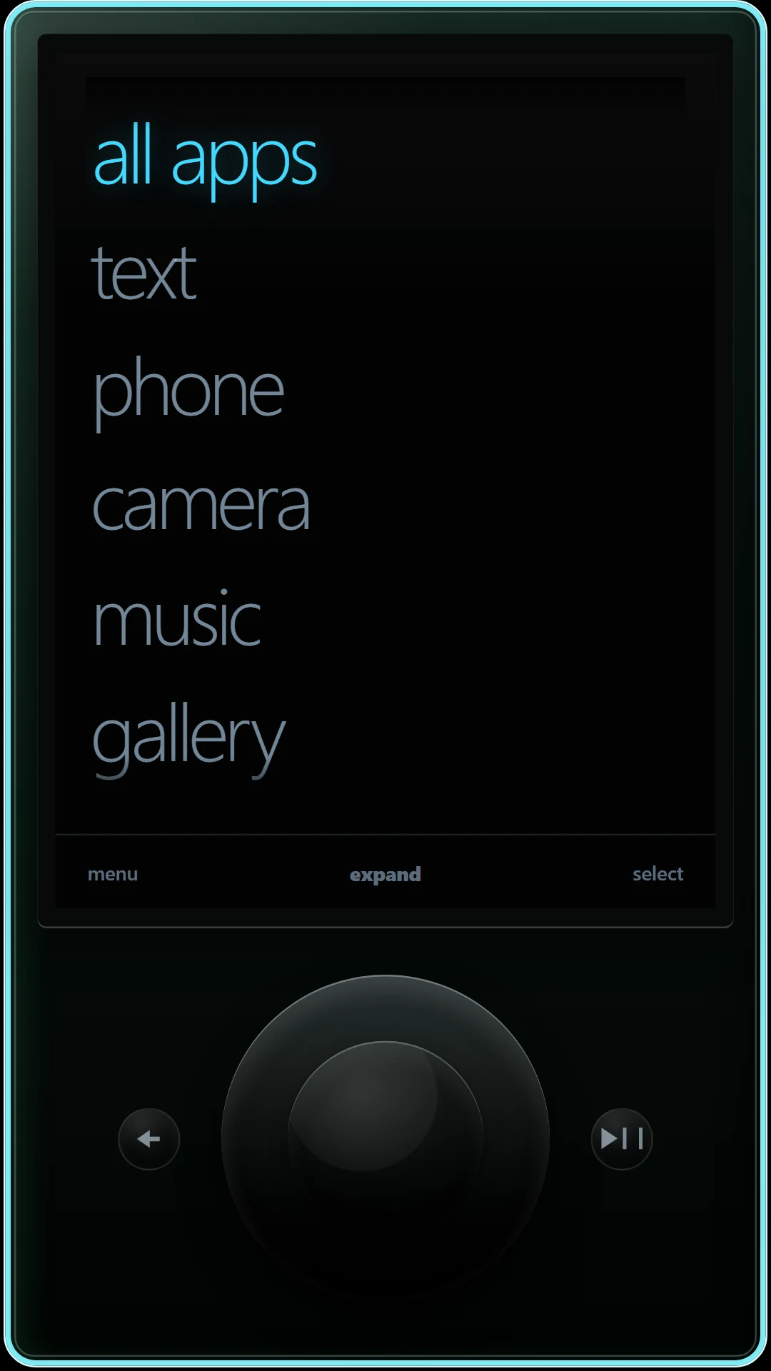 MS skin in Cyan