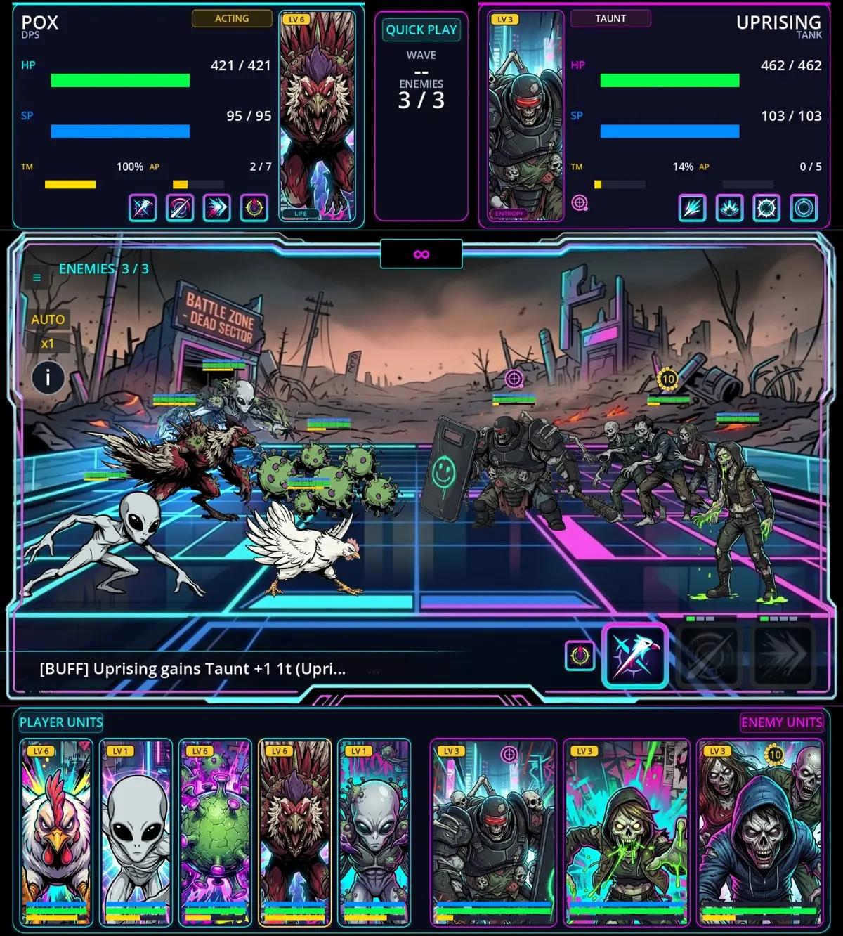 Everything by Everything wasteland battle